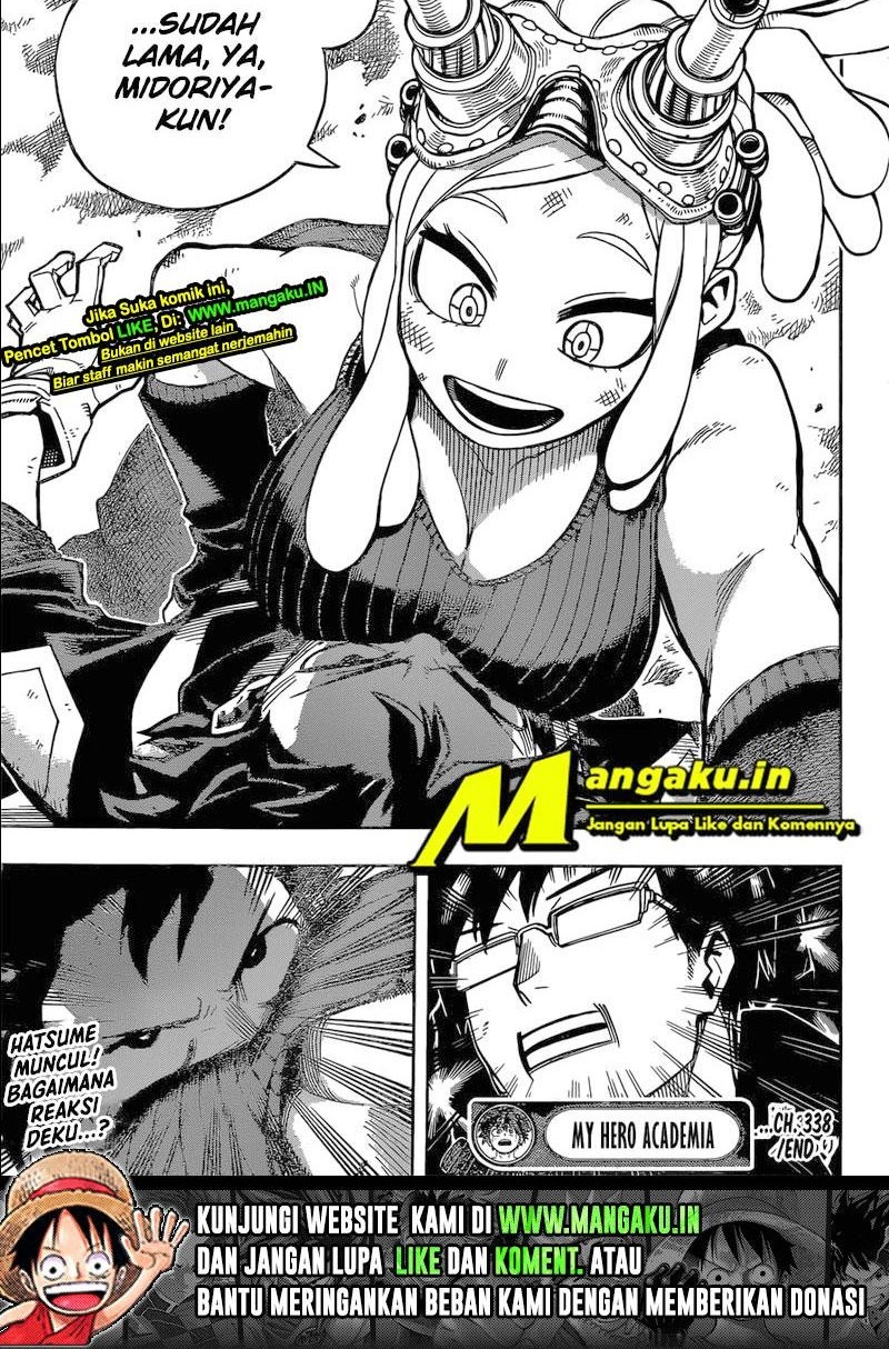 Boku no Hero Academia Chapter 338 Gambar 10