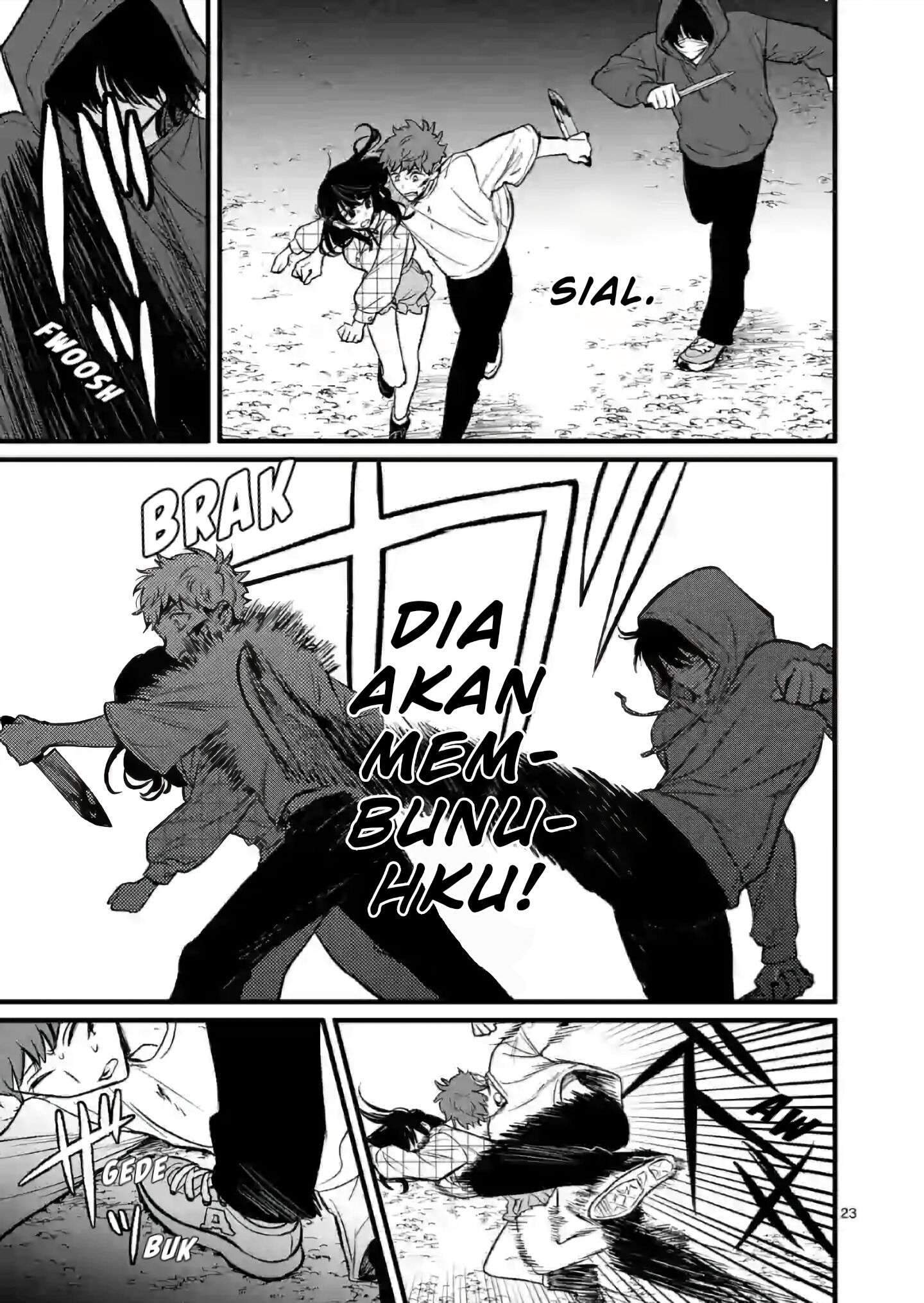 Kimi ni Koisuru Satsujinki Chapter 03 Gambar 24