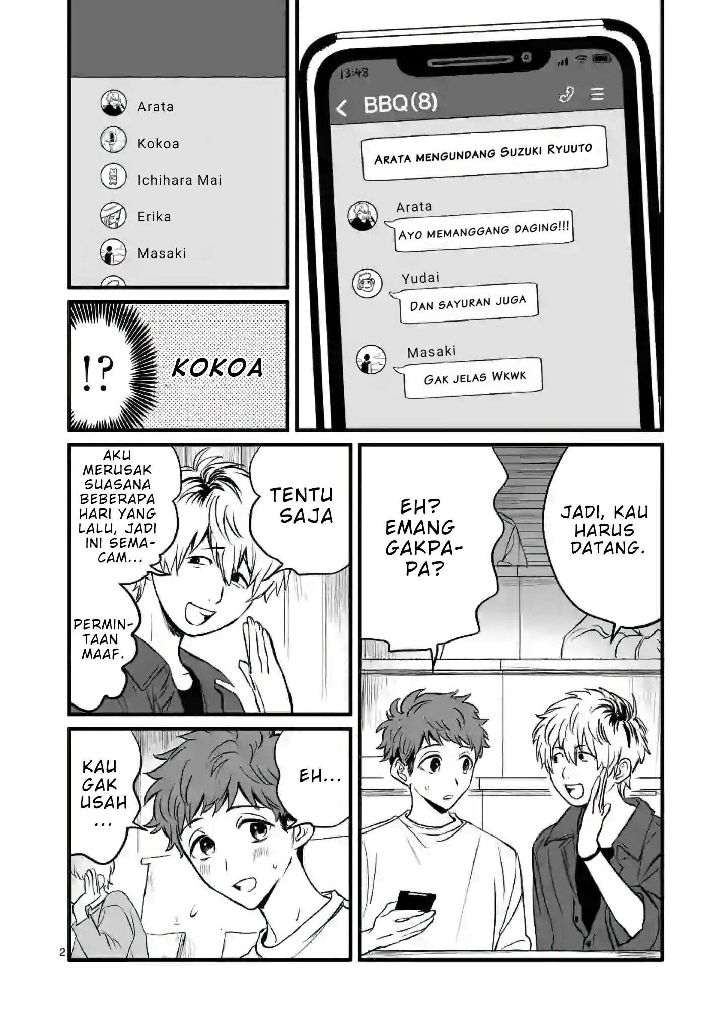 Kimi ni Koisuru Satsujinki Chapter 02 Gambar 3