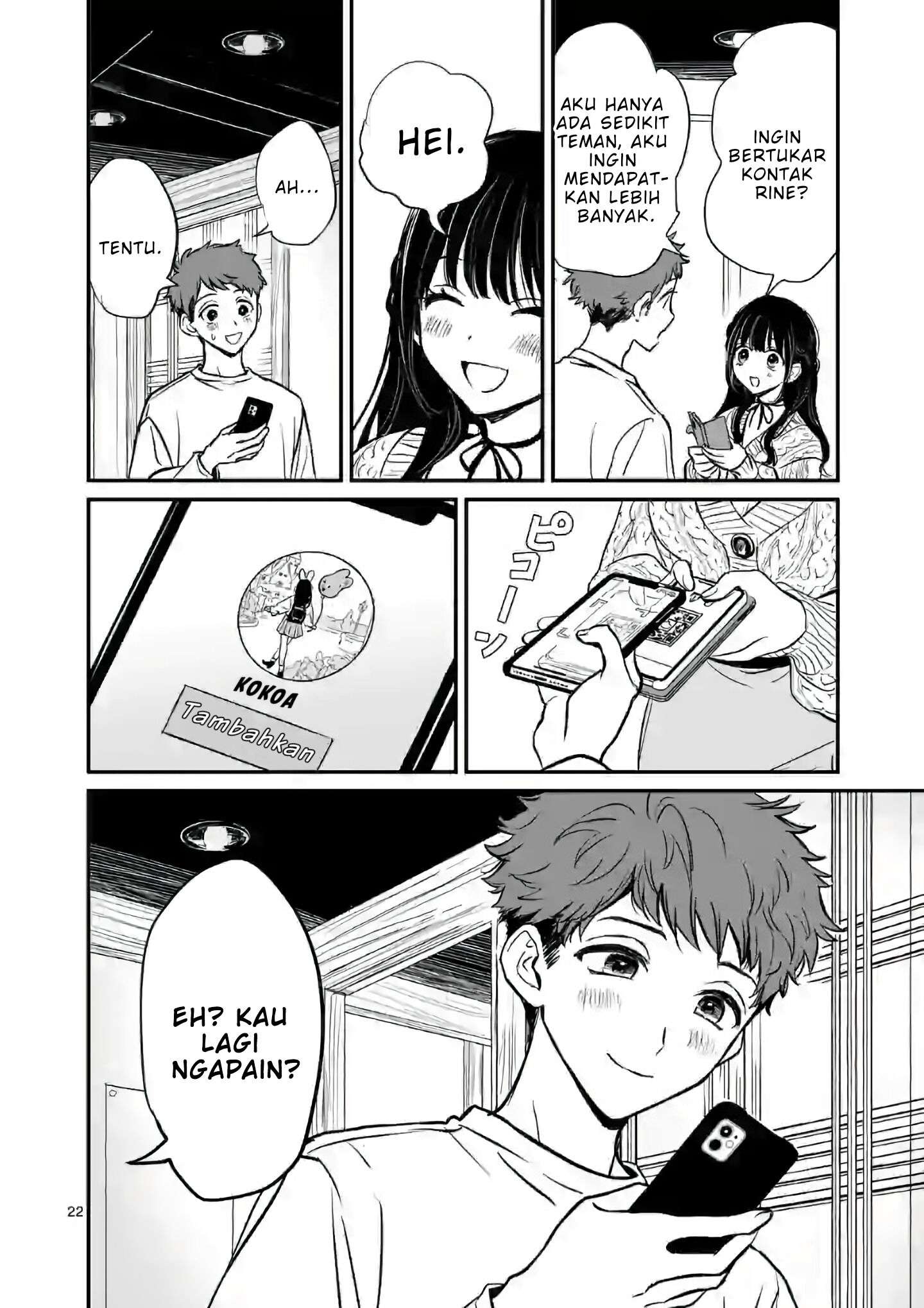 Kimi ni Koisuru Satsujinki Chapter 01 Gambar 22