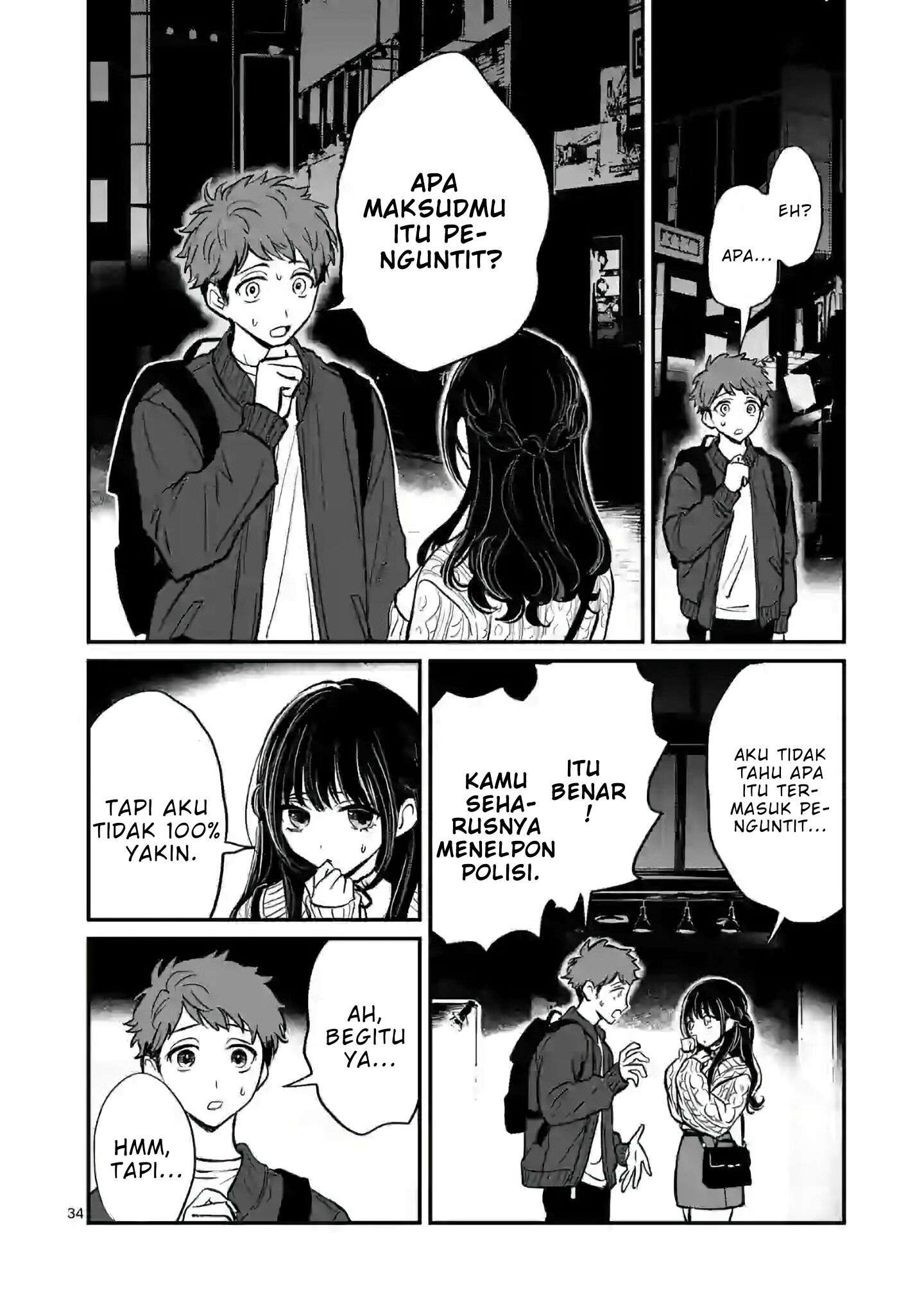 Kimi ni Koisuru Satsujinki Chapter 01 Gambar 34