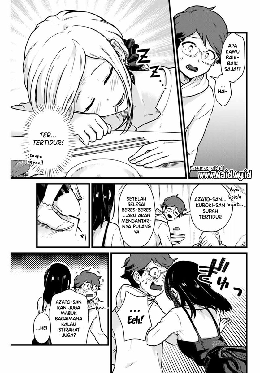 Tonari no Kuroki-san wa Nomu to Yabai Chapter 08 Gambar 15