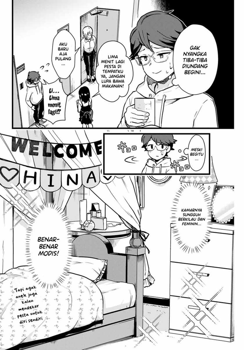 Tonari no Kuroki-san wa Nomu to Yabai Chapter 08 Gambar 4