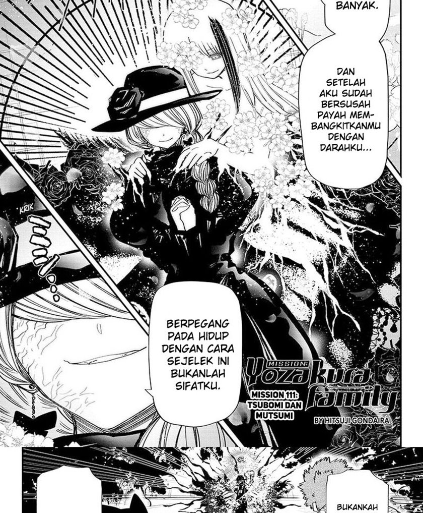 Manga Mission: Yozakura Family Chapter 111 gambar nomor 2
