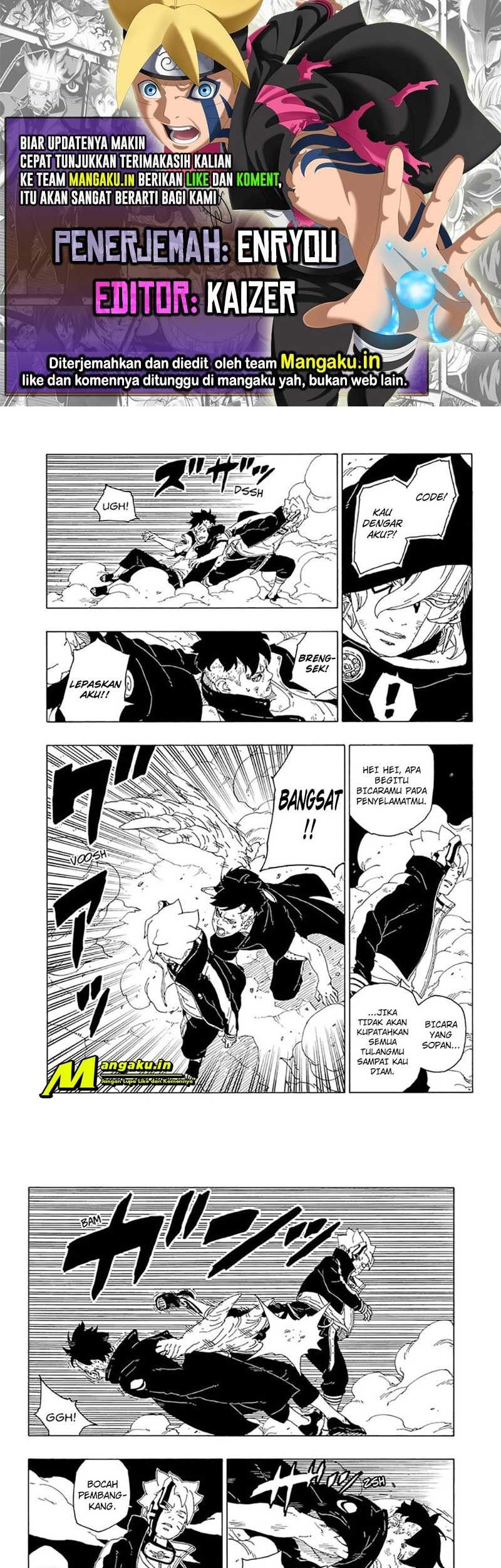 Komik Boruto Chapter 65.2 gambar nomor 1
