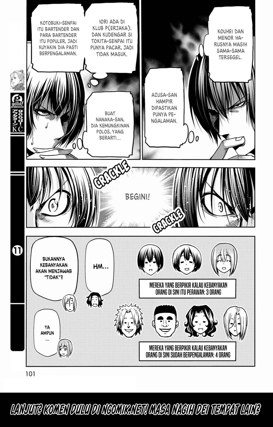 Grand Blue Chapter 70.1 Gambar 12