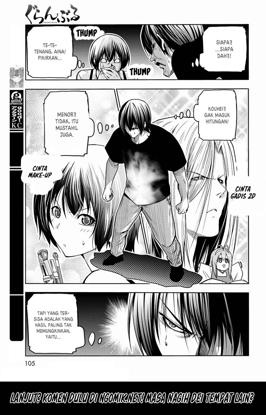 Grand Blue Chapter 70.1 Gambar 16