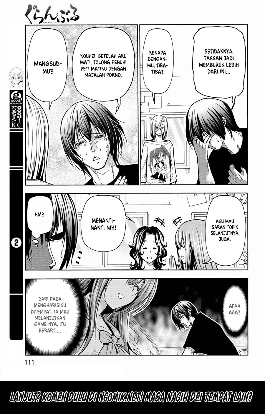 Grand Blue Chapter 70.1 Gambar 21