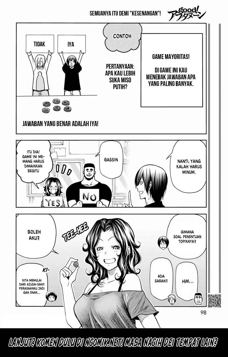 Grand Blue Chapter 70.1 Gambar 9