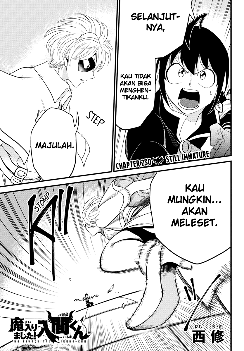 Komik Mairimashita! Iruma-kun Chapter 230 gambar nomor 1