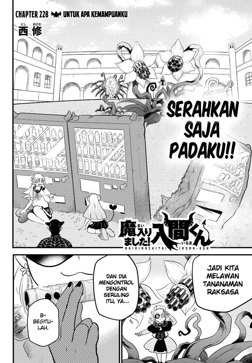Manga Mairimashita! Iruma-kun Chapter 228 gambar nomor 2