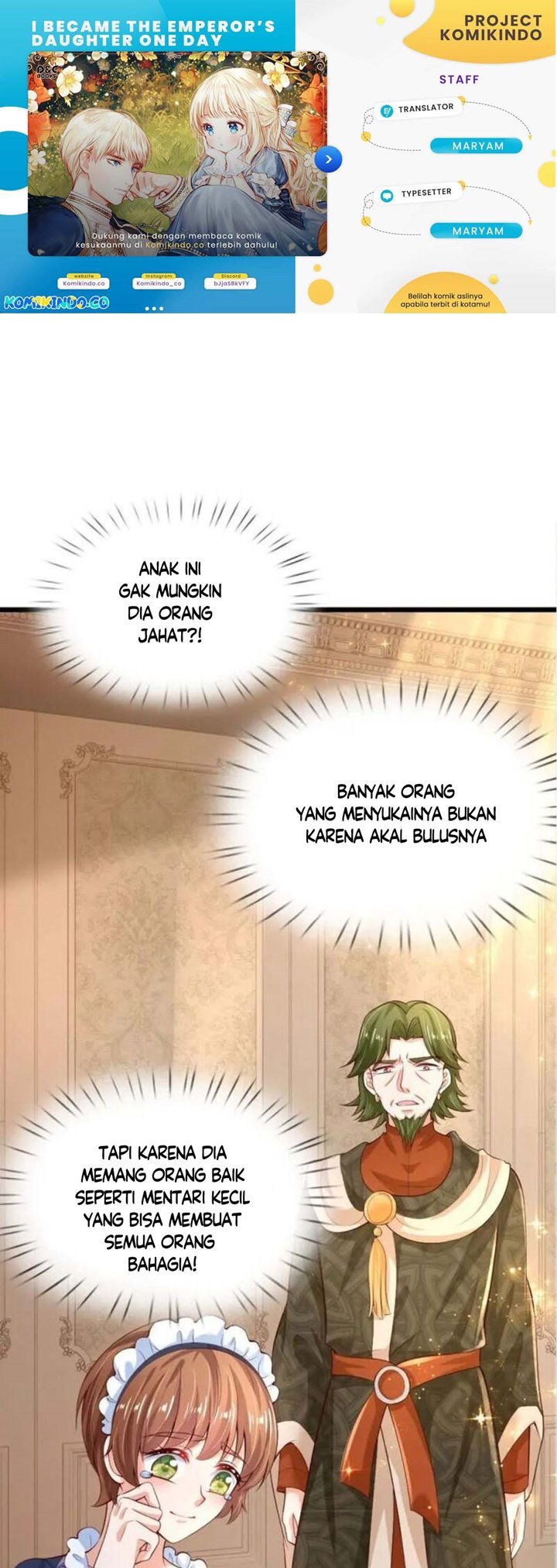 Komik I Became The Emperor’s Daughter One Day Chapter 107 gambar nomor 1