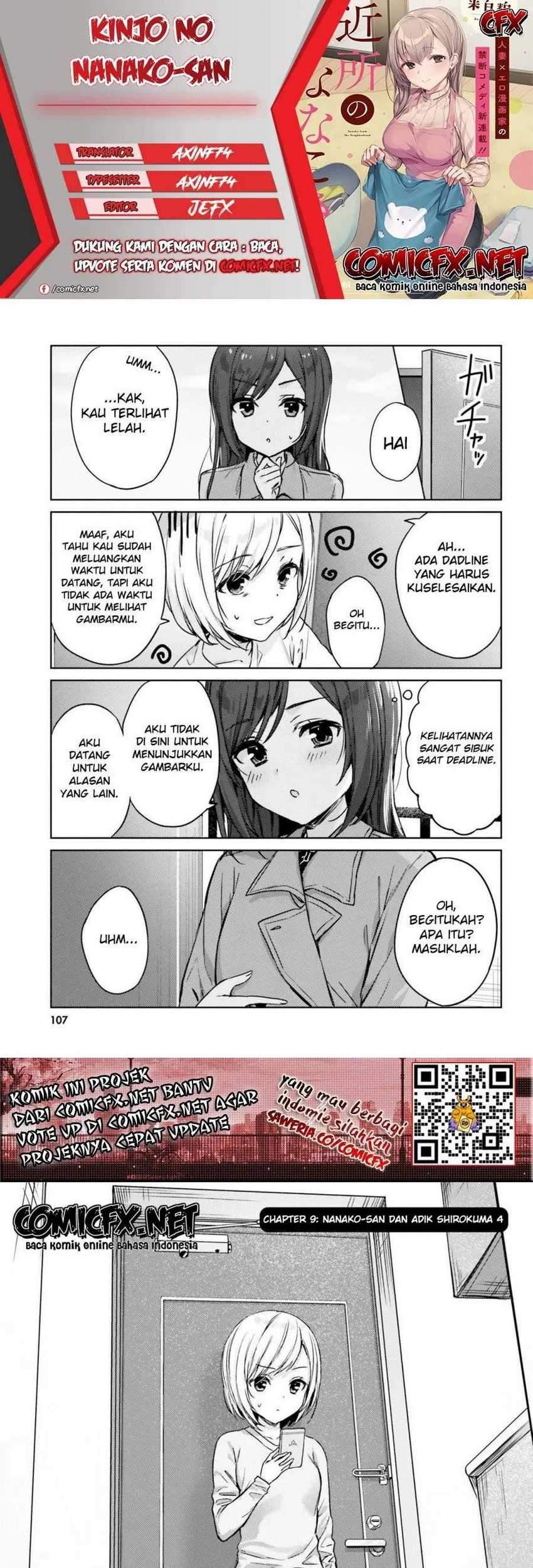 Komik Kinjo no Nanako-san Chapter 09 gambar nomor 1