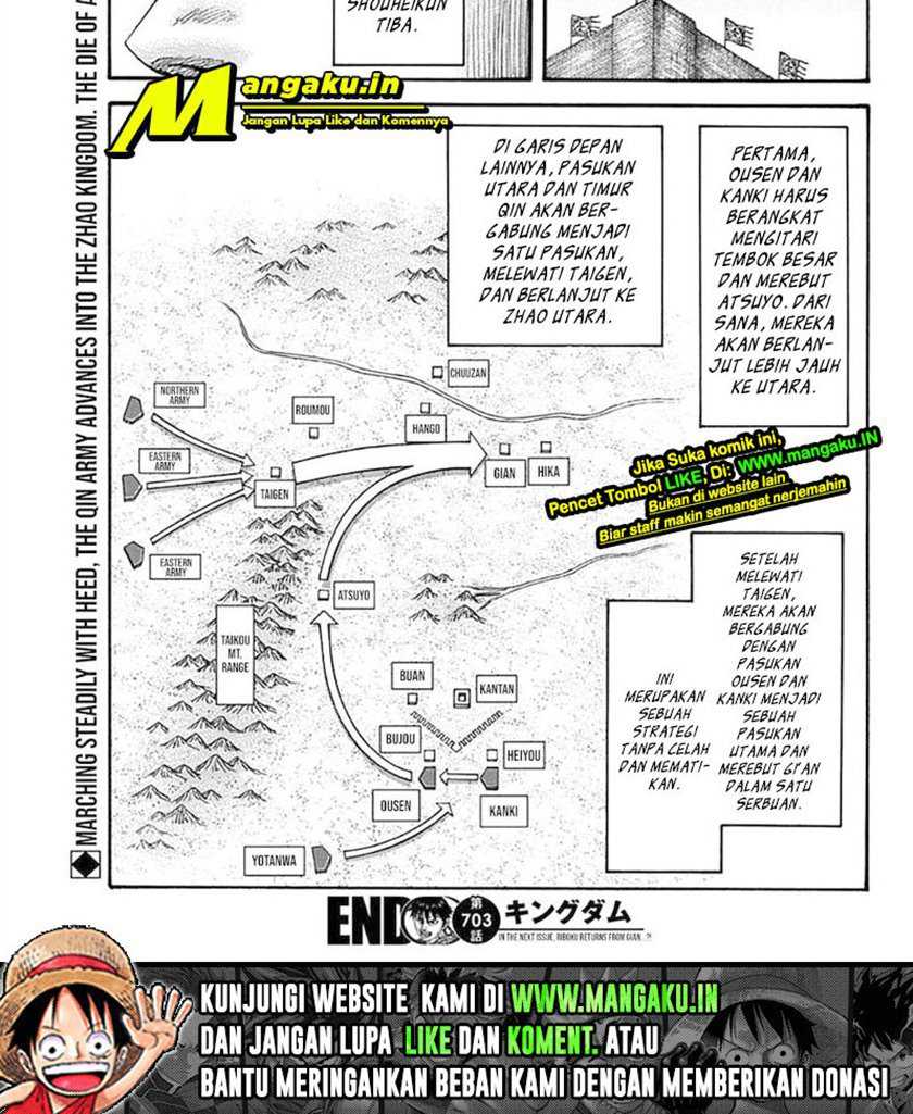 Kingdom Chapter 703 Gambar 23