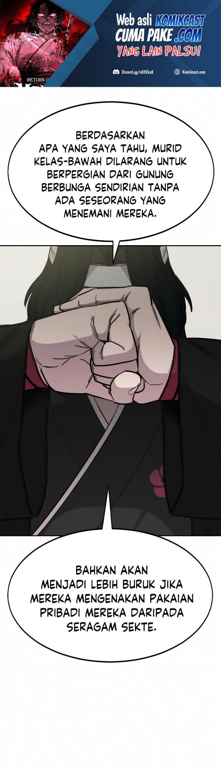 Manhwa Return of the Flowery Mountain Sect Chapter 43 gambar nomor 2