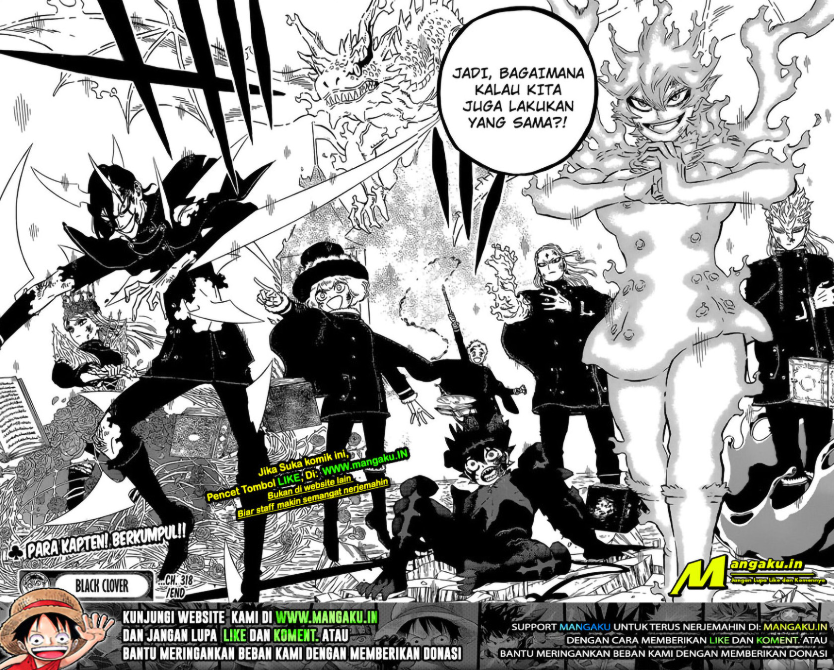 Black Clover Chapter 318 Gambar 15