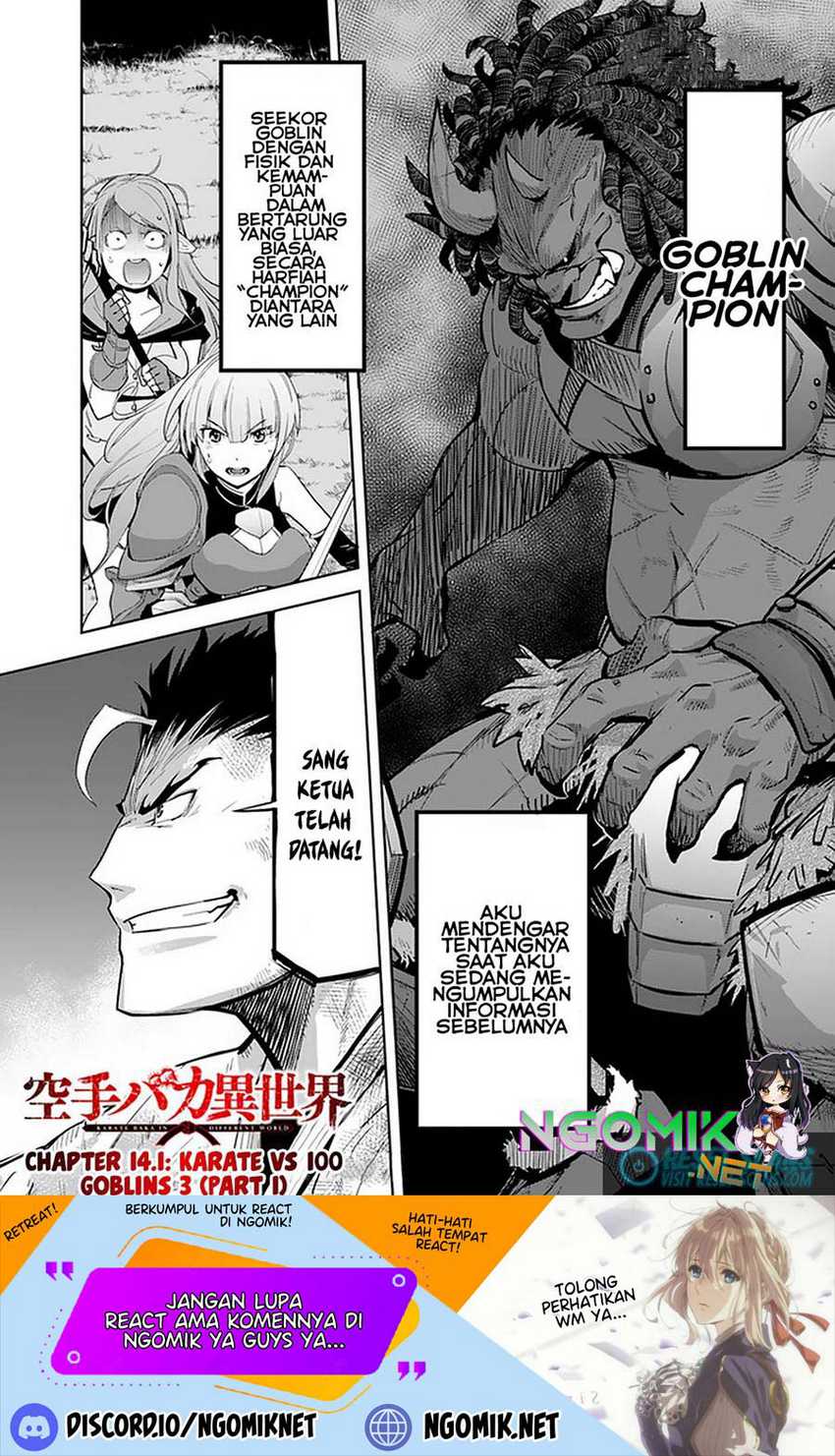 Manga Karate Baka Isekai Chapter 14.1 gambar nomor 2