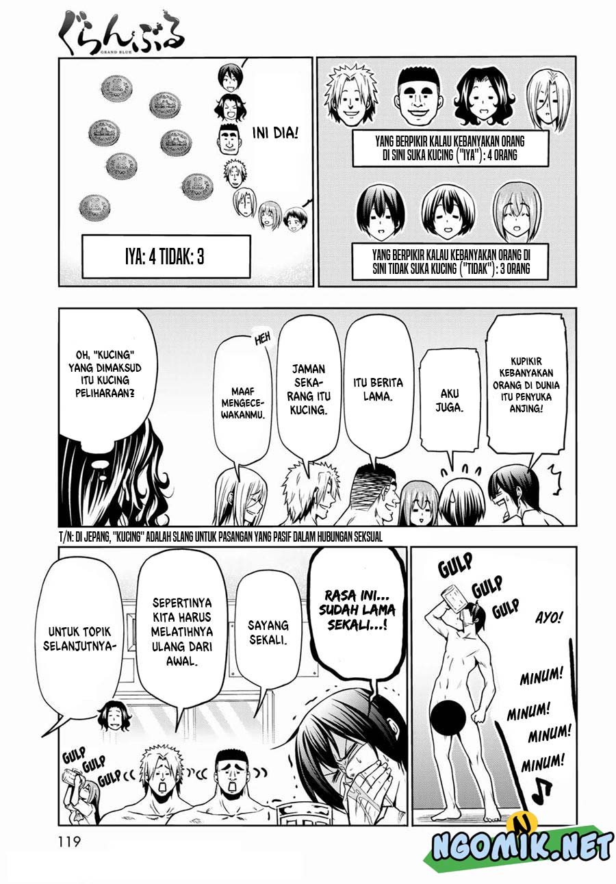 Grand Blue Chapter 70.2 Gambar 8