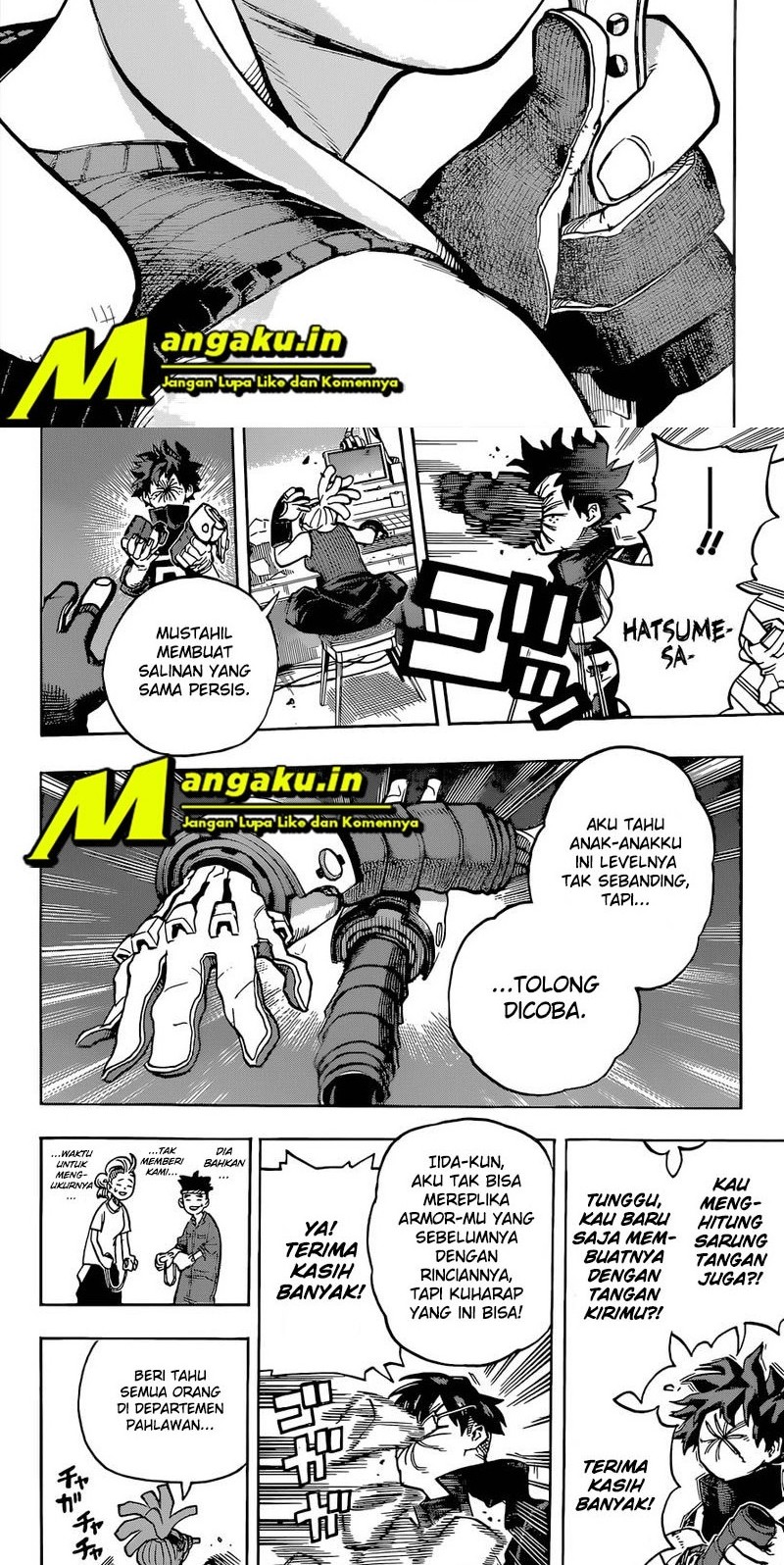Boku no Hero Academia Chapter 339 Gambar 6