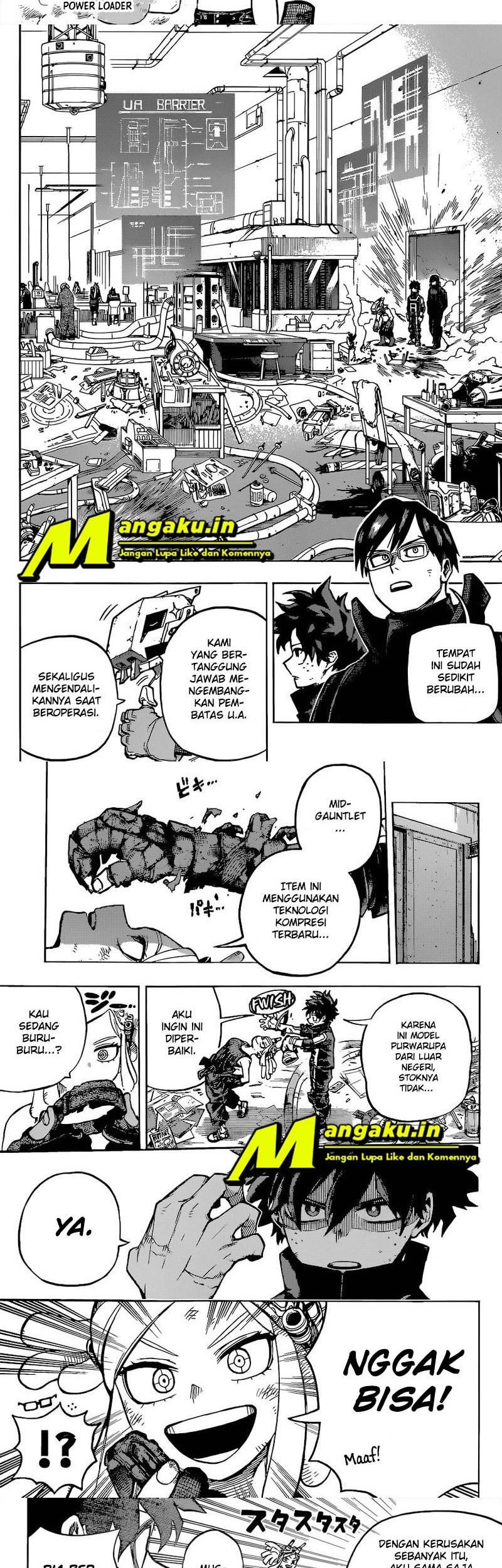 Boku no Hero Academia Chapter 339 Gambar 3