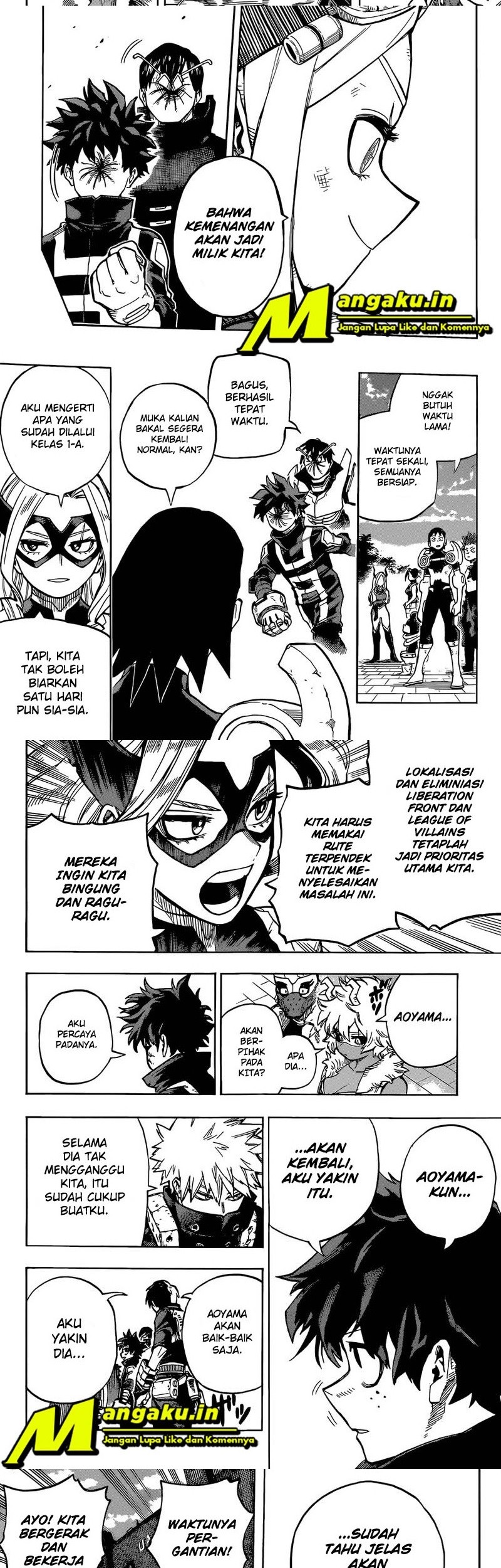 Boku no Hero Academia Chapter 339 Gambar 7