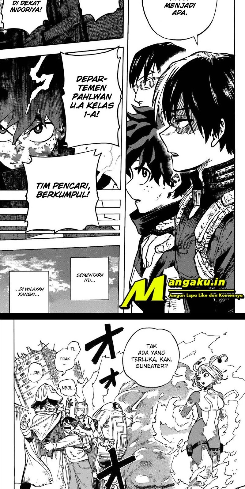 Boku no Hero Academia Chapter 339 Gambar 8