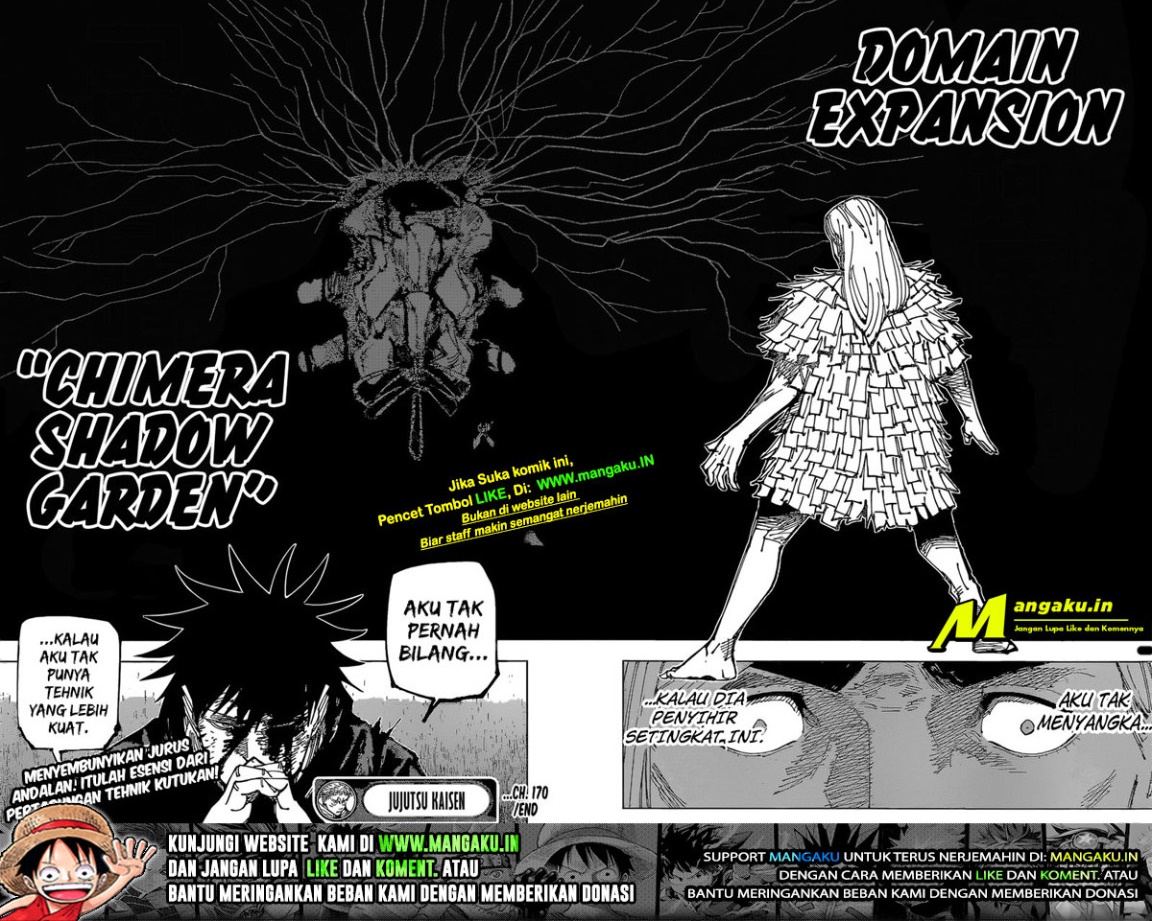 Jujutsu Kaisen Chapter 170 Gambar 15