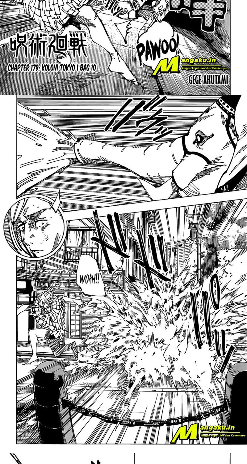 Manga Jujutsu Kaisen Chapter 170 gambar nomor 2