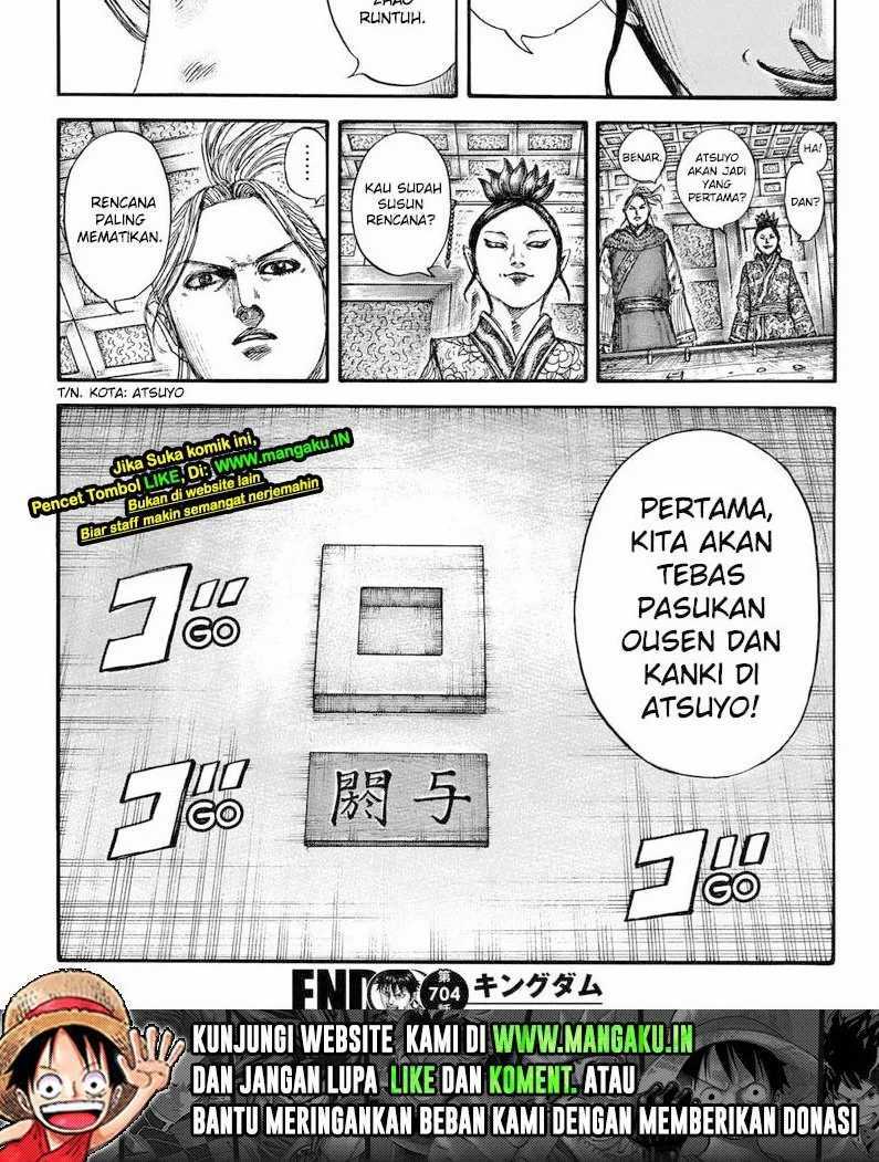 Kingdom Chapter 704 Gambar 22