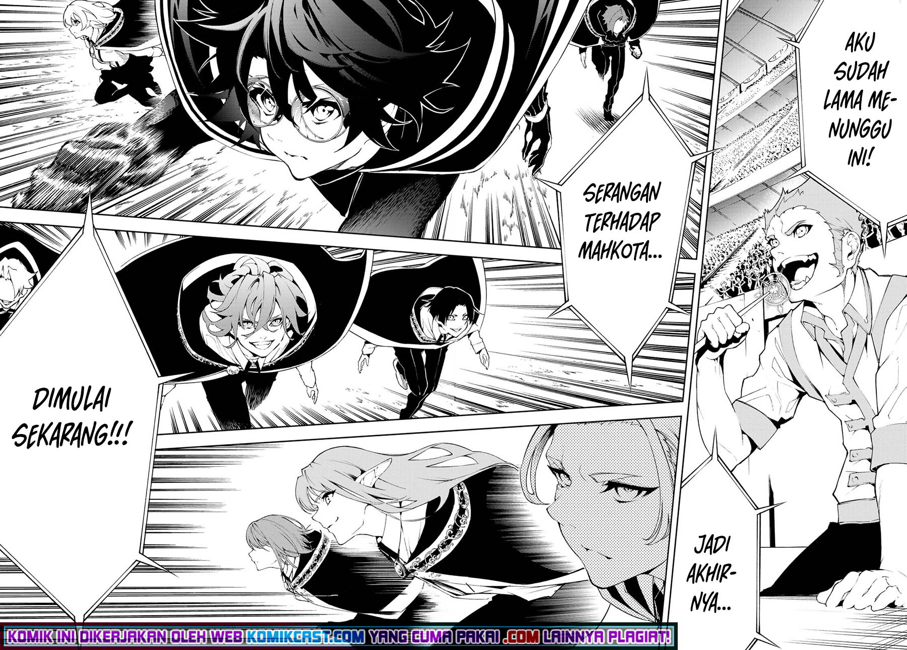 Tsue to Tsurugi no Wistoria Chapter 06 Gambar 27