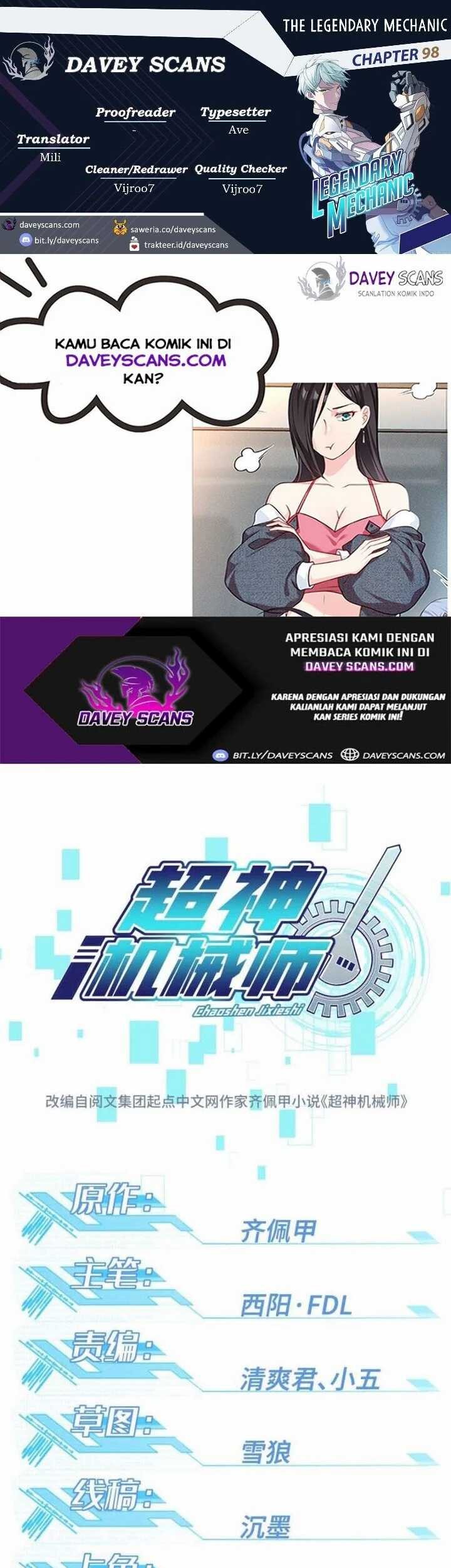 Komik Super Mechanic (The Legendary Mechanic) Chapter 98 gambar nomor 1