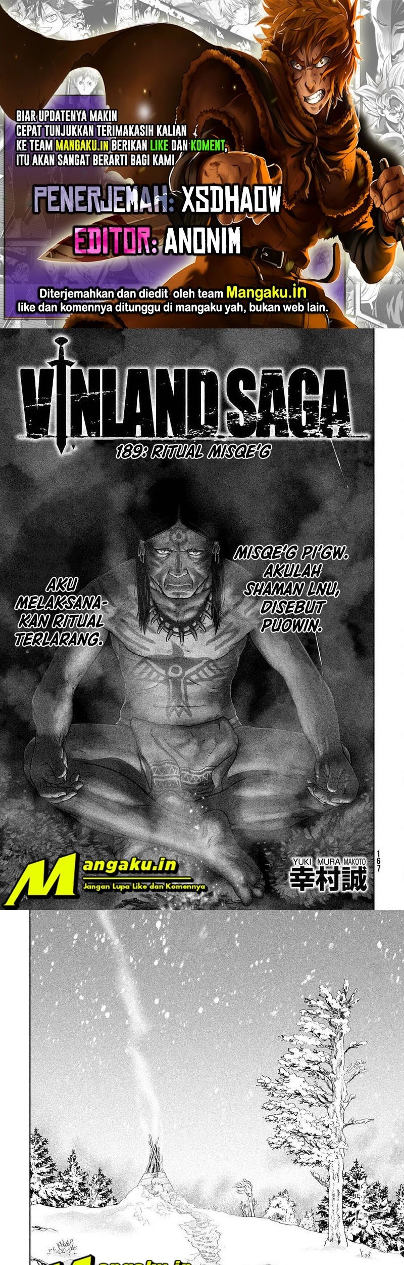 Komik Vinland Saga Chapter 189 gambar nomor 1