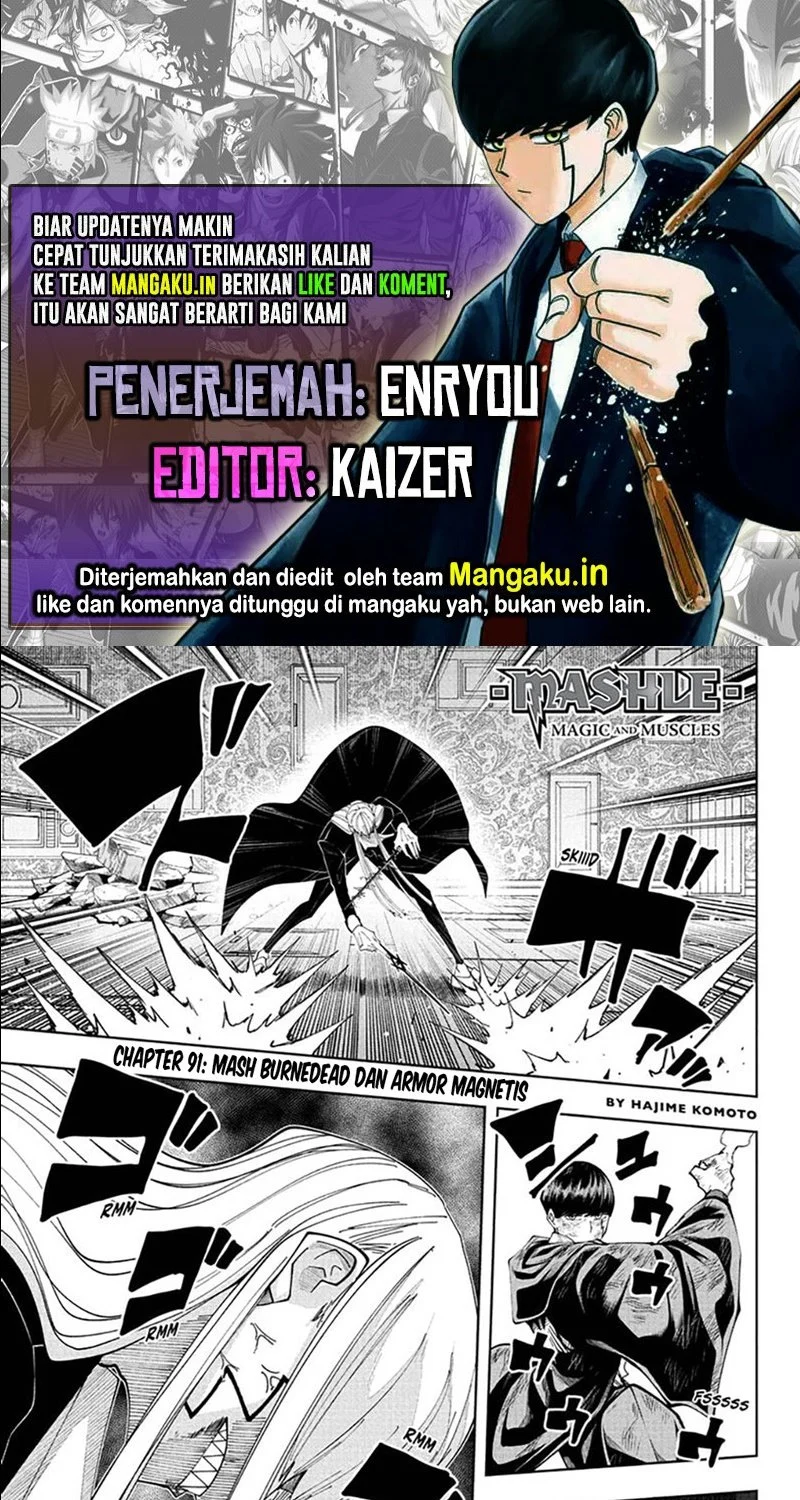 Komik Mashle: Magic and Muscles Chapter 91 gambar nomor 1