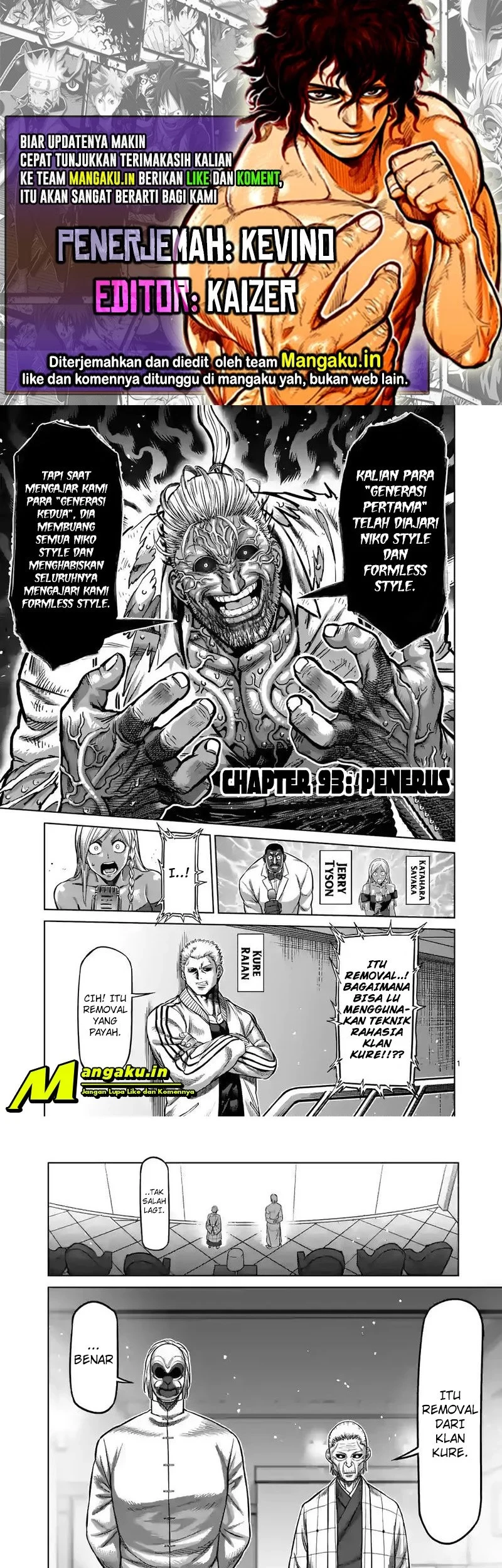 Komik Kengan Omega Chapter 93 gambar nomor 1