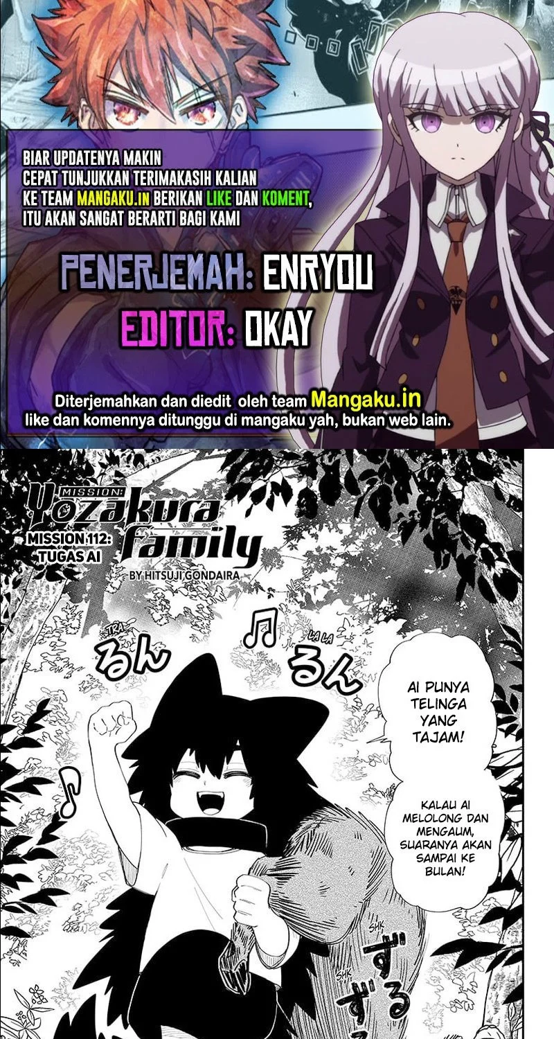 Komik Mission: Yozakura Family Chapter 112 gambar nomor 1