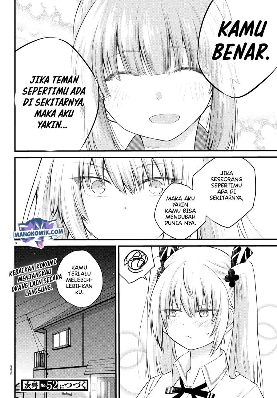 Koe ga dasenai Shoujo wa “Kanojo ga Yasashisugiru” to Omotte iru Chapter 41 Gambar 9