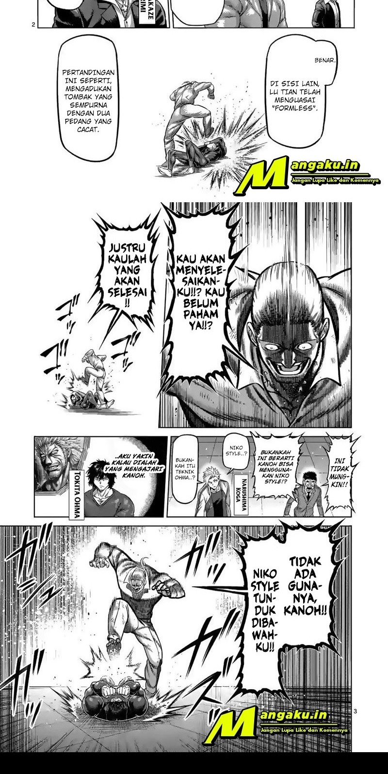 Manga Kengan Omega Chapter 92 gambar nomor 2