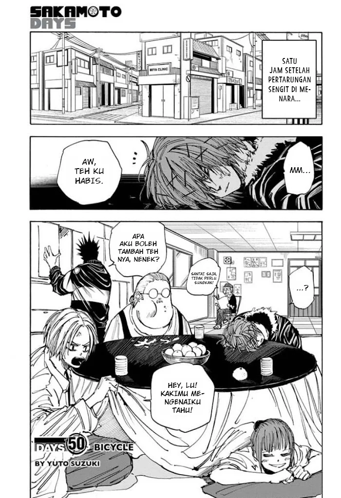 Manga Sakamoto Days Chapter 50 gambar nomor 2