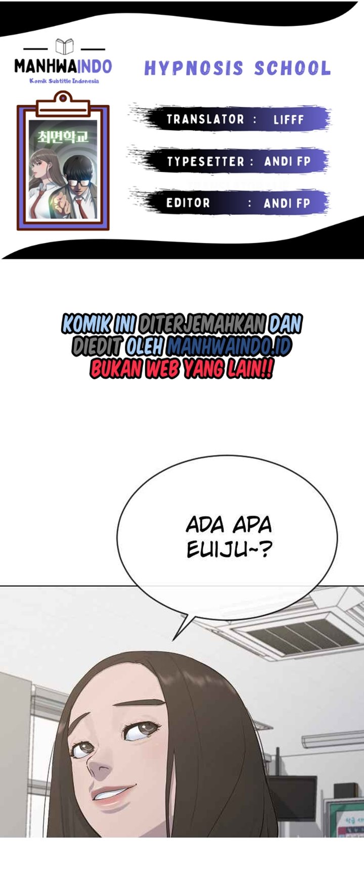 Komik Hypnosis School Chapter 20 gambar nomor 1
