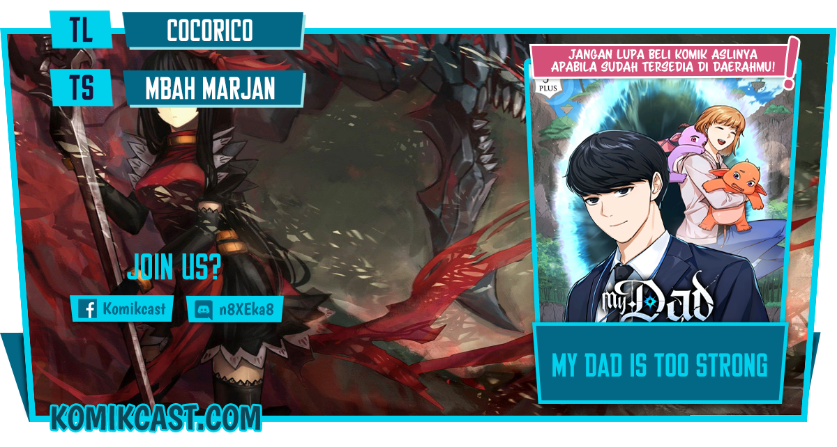 Komik My Dad Is Too Strong Chapter 64 gambar nomor 1