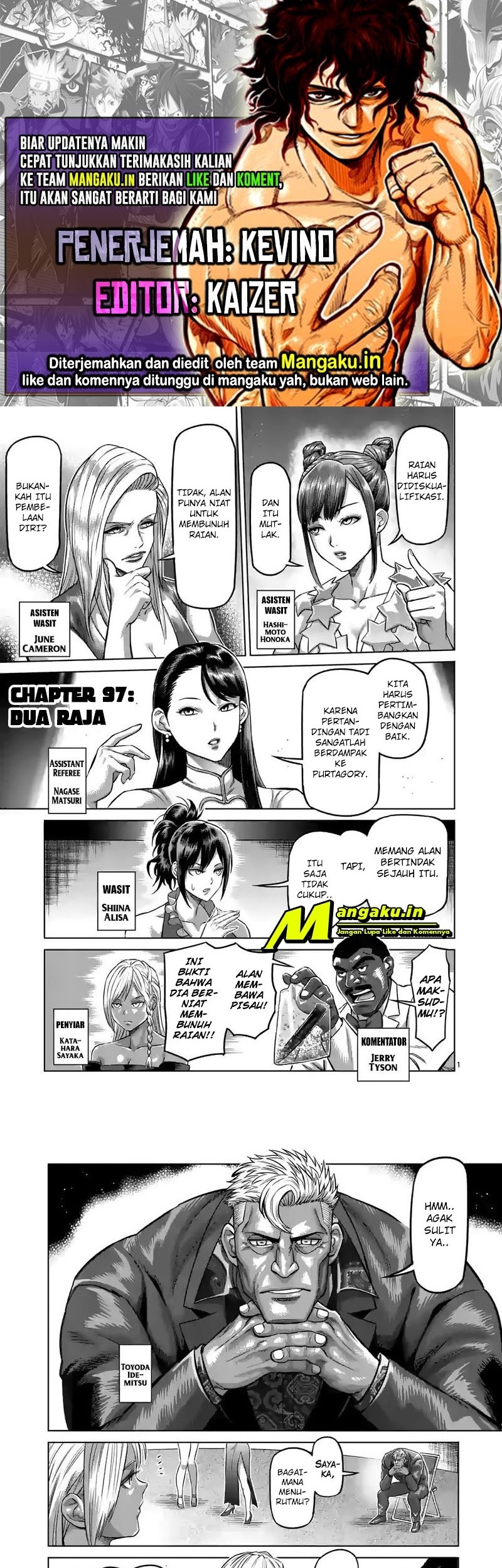 Komik Kengan Omega Chapter 97 gambar nomor 1