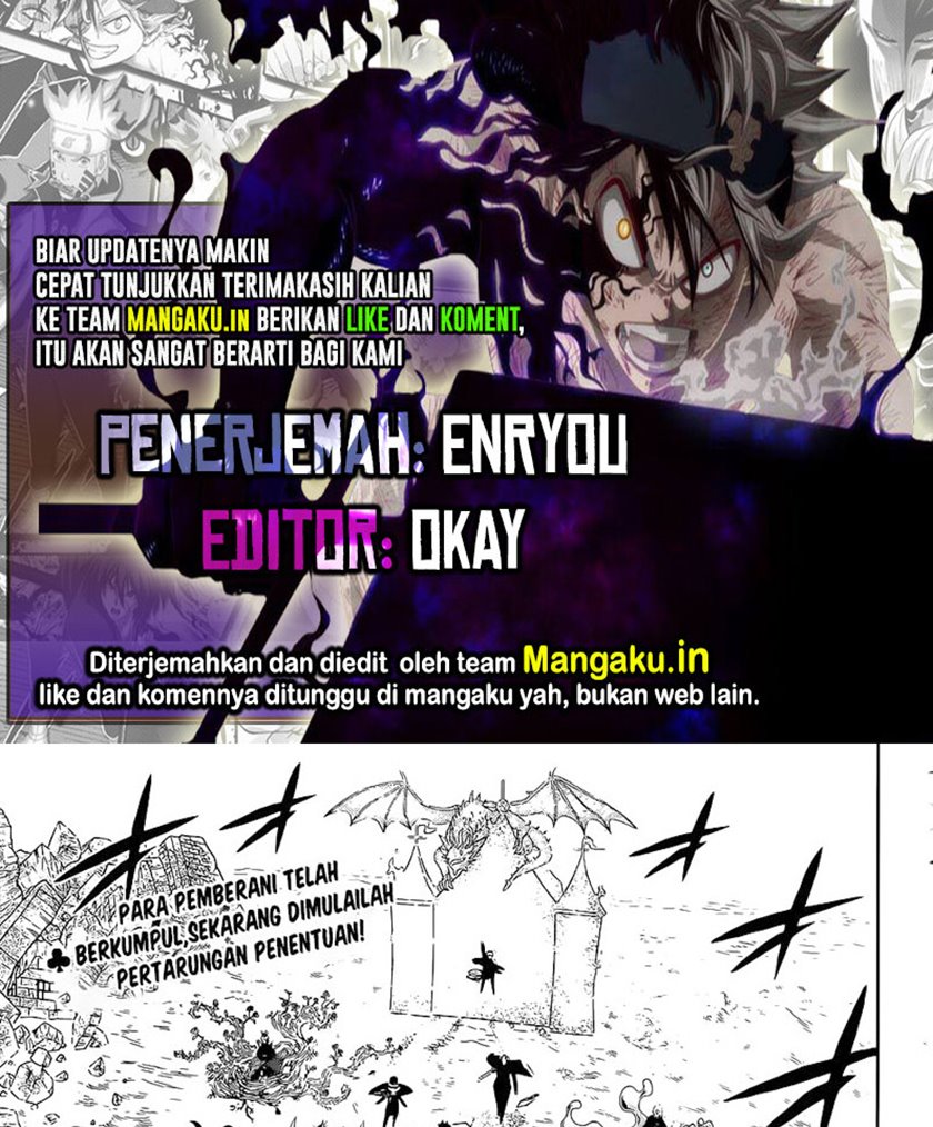 Komik Black Clover Chapter 319 gambar nomor 1