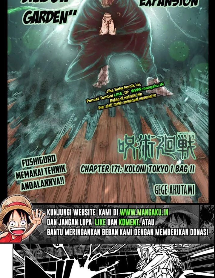 Manga Jujutsu Kaisen Chapter 171 gambar nomor 2