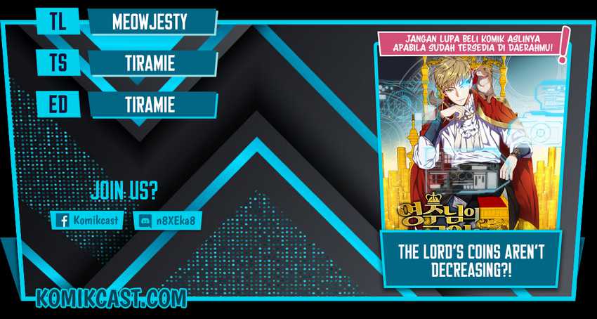 Komik The Lord’s Coins Aren’t Decreasing?! Chapter 45 gambar nomor 1