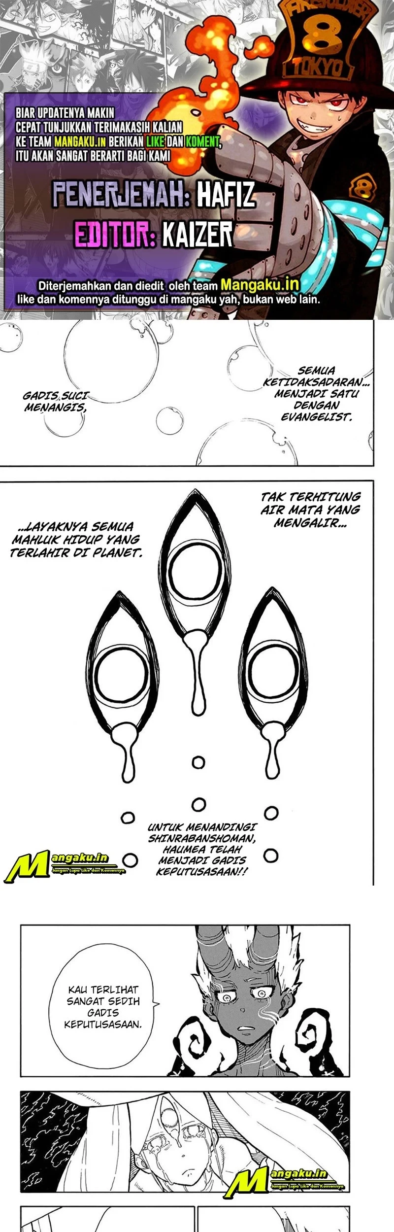 Komik Fire Brigade of Flames Chapter 297 gambar nomor 1