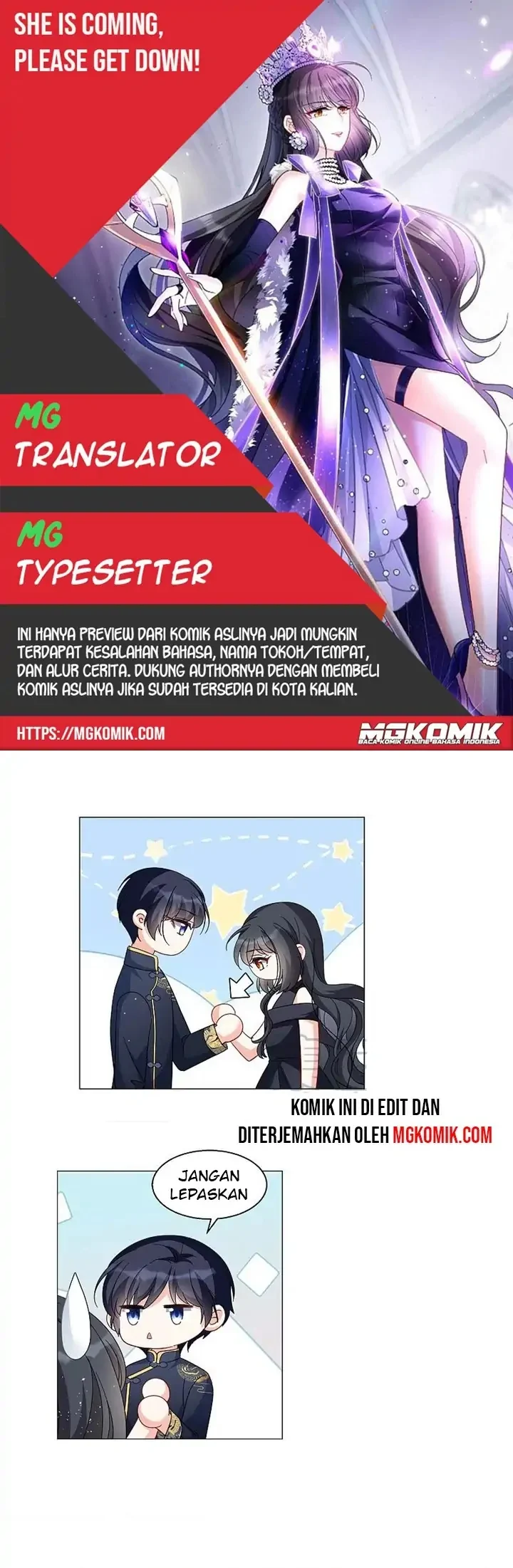 Komik She Is Coming, Please Get Down! Chapter 64.3 gambar nomor 1