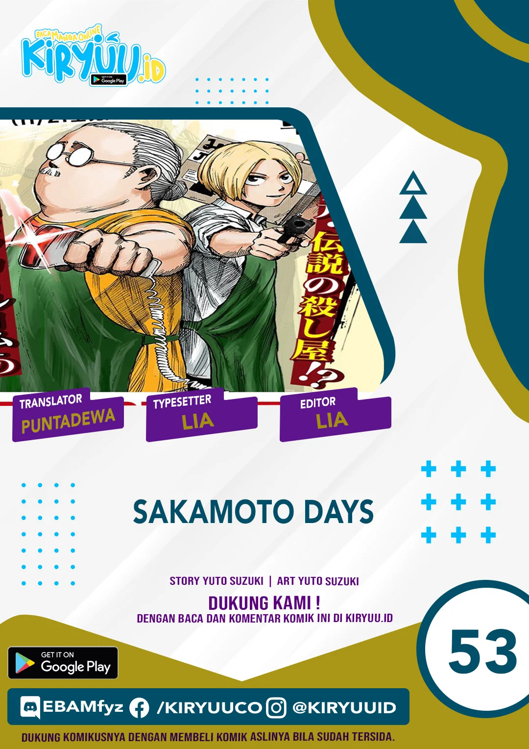 Komik Sakamoto Days Chapter 53 gambar nomor 1