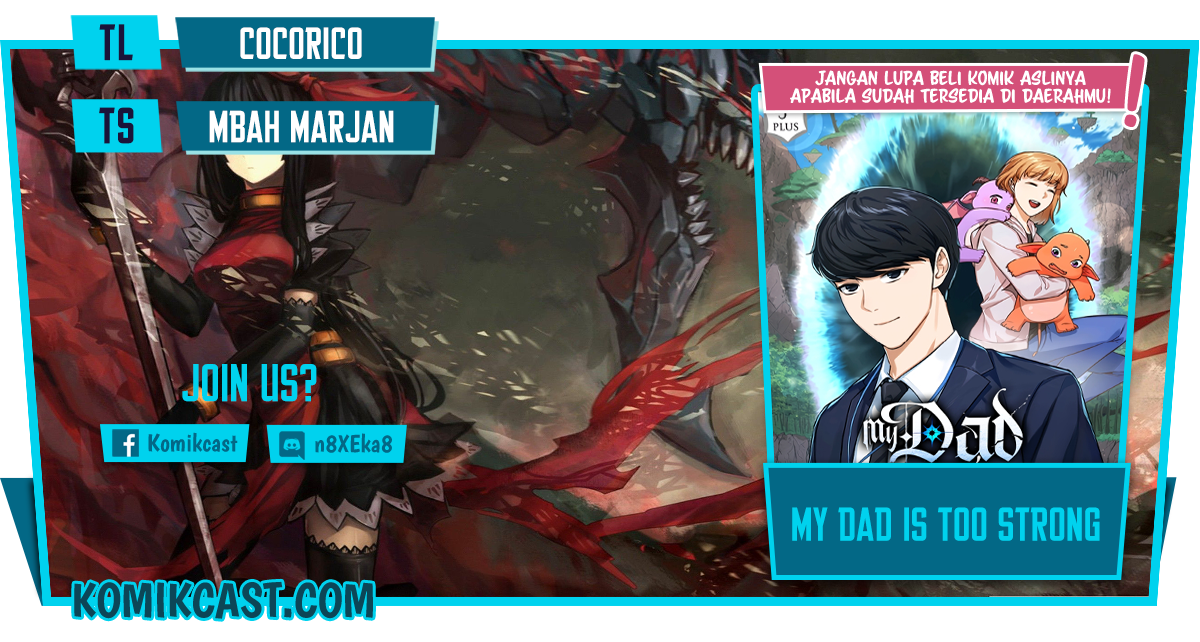 Komik My Dad Is Too Strong Chapter 65 gambar nomor 1