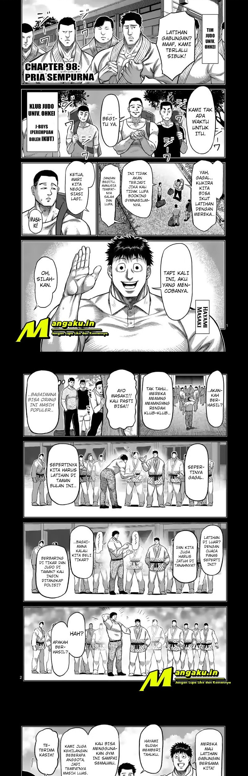 Manga Kengan Omega Chapter 98 gambar nomor 2