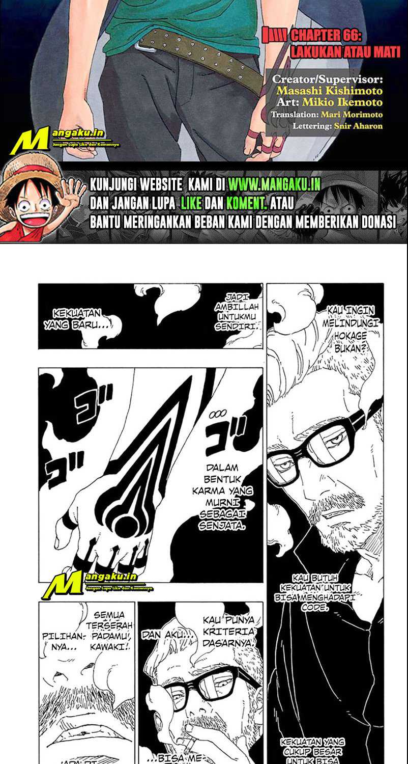 Manga Boruto Chapter 66.1 gambar nomor 2
